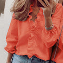 Elegant Boho Floral Print Slim Shirt Office Lady Retro Tops Women Casual Short Sleeve Sexy V-neck Ruffles Blouse 2020 Summer
