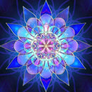 HOMFUN Square Round Drill 5D Diamond Painting Environmental Crafts Full Diamond Embroidery "Mandala kaleidoscope" Home decor