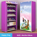 Multilayer Shoe Cabinet Dustproof Shoes Storage Closet Hallway Space-saving Shoerack Organizer Holder Home Furniture Shoe Rack