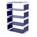 Non-woven shoe storage rack, hall closet, adjustable storage rack, removable storage rack shoe door, DIY, easy to install