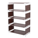 Non-woven shoe storage rack, hall closet, adjustable storage rack, removable storage rack shoe door, DIY, easy to install