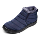 Winter Men Shoes For Men Boots Thick Fur Warm Ankle Boots For Men Footwear Waterproof Snow Boots Botas Hombre Shoes Man Unisex