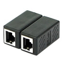 Female to Female Network LAN Connector Adapter Coupler Extender RJ45 Ethernet Cable Extension Converter