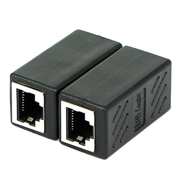 Female to Female Network LAN Connector Adapter Coupler Extender RJ45 Ethernet Cable Extension Converter