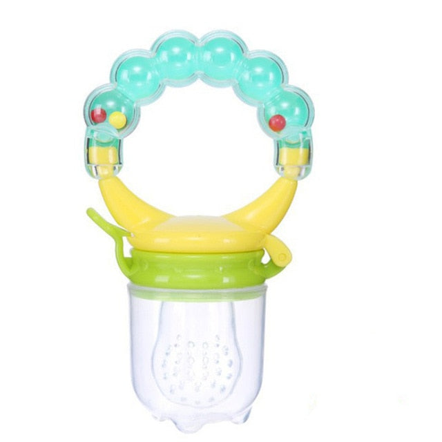Newborn Pacifier Food Nibble Baby Pacifiers Feeder Kids Fruit Pacifier Feeding Safe Kids Training Nipple Teat Pacifier Bottles
