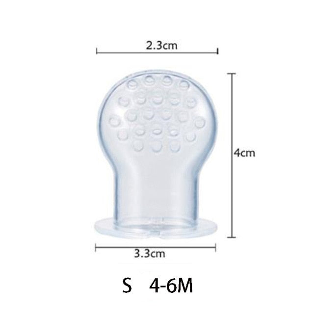 Newborn Pacifier Food Nibble Baby Pacifiers Feeder Kids Fruit Pacifier Feeding Safe Kids Training Nipple Teat Pacifier Bottles