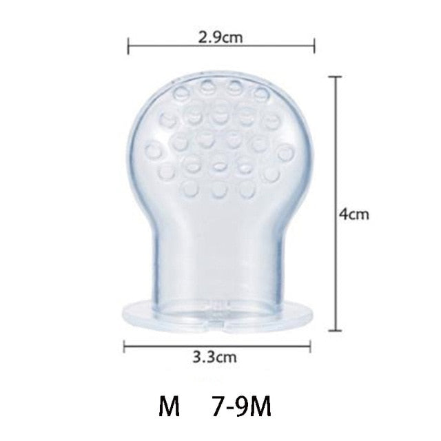 Newborn Pacifier Food Nibble Baby Pacifiers Feeder Kids Fruit Pacifier Feeding Safe Kids Training Nipple Teat Pacifier Bottles