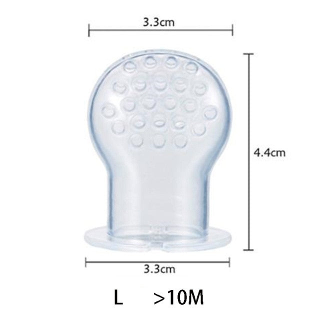 Newborn Pacifier Food Nibble Baby Pacifiers Feeder Kids Fruit Pacifier Feeding Safe Kids Training Nipple Teat Pacifier Bottles