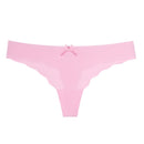 Silk Sexy Women Thongs G string Seamless Panties Female Underwear Fashion Low-Rise Lingerie Intimates Underpants 1PCS