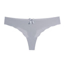 Silk Sexy Women Thongs G string Seamless Panties Female Underwear Fashion Low-Rise Lingerie Intimates Underpants 1PCS
