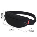 TINYAT Men's Belt Bag Casual Functional Money Phone Waist Bag Pack Male Banana bag kid fanny pack Women's Canvas Bag Fanny Pouch