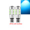 2x W5W T10 LED Canbus No error 12V 6000K 5630 10 SMD Car 5W5 LED Bulb Clearance Wedge Side Turn Singal Light Super Bright White