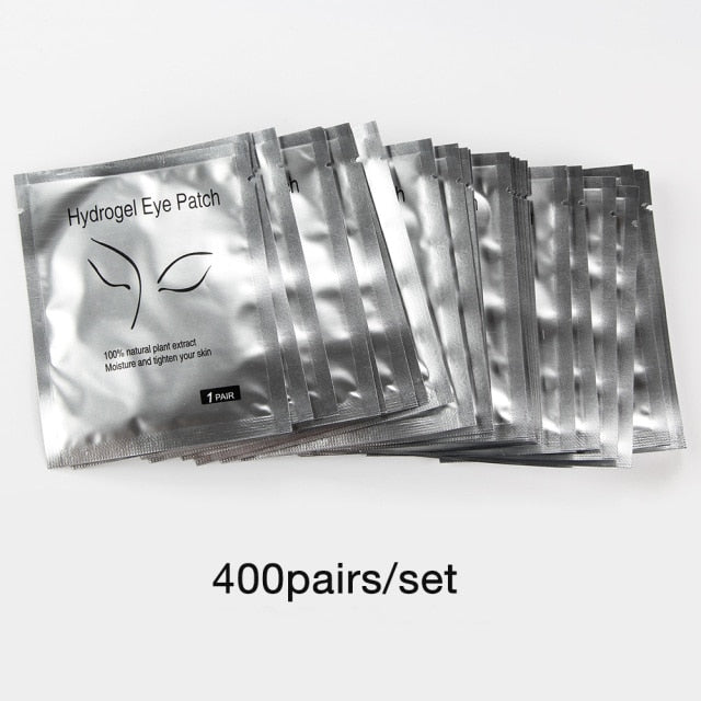 200/400Pairs Eyelash Extensions Paper Patches Eyelashes Under Eye Pads Supplies Patches for Lash Extension Makeup Tools Sticker