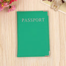 PU Leather Passport Cover Cute Business Card Holder Pouch for Travel Wallet Russian Netherland Case Women Pink
