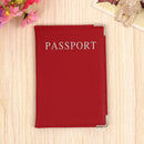 PU Leather Passport Cover Cute Business Card Holder Pouch for Travel Wallet Russian Netherland Case Women Pink
