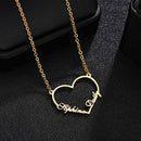 Atoztide Custom letter Necklaces Personalized Jewelry Chain Pendant name gold necklace for women stainless steel Gifts