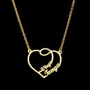 Atoztide Custom letter Necklaces Personalized Jewelry Chain Pendant name gold necklace for women stainless steel Gifts