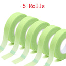 5Rolls 9M Eyelash Extension Medical Tape Under Eye Patches White Paper Isolation Lashes Patch