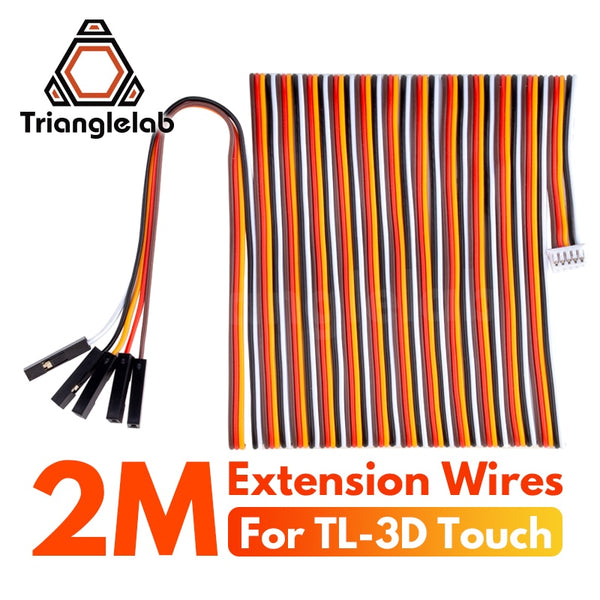 Trianglelab NEW 3D Printer 3D TOUCH 2Meter Extension wires TL-touch auto bed leveling sensor Extension wires for ender3 CR10