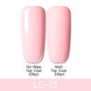 LILYCUTE Matte Gel Nail Polish Matte Top Coat Need 7ML Autumn Color Hybrid Varnish Soak Off UV Gel Nail Art Design Gel Polish