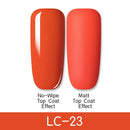 LILYCUTE Matte Gel Nail Polish Matte Top Coat Need 7ML Autumn Color Hybrid Varnish Soak Off UV Gel Nail Art Design Gel Polish