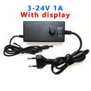 Adjustable AC To DC Power Supply 3V 5V 6V 9V 12V 15V 18V 24V 1A 2A 5A Power Supply Adapter Universal 220V To 12 V Volt Adapter