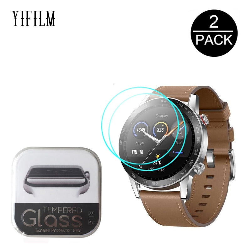 2.5D Tempered Glass Screen Protector For Huawei Honor Magic Watch 2 GT 2 GT2 42mm 46mm GS Pro Smartwatch Screen Protective Film