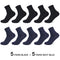 10 Pairs/Lot Men Bamboo Fiber Socks 2020 Hot Compression Autumn Long Black Business Casual Man Dress Sock Gifts Plus Size 42-45