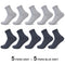 10 Pairs/Lot Men Bamboo Fiber Socks 2020 Hot Compression Autumn Long Black Business Casual Man Dress Sock Gifts Plus Size 42-45