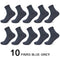 10 Pairs/Lot Men Bamboo Fiber Socks 2020 Hot Compression Autumn Long Black Business Casual Man Dress Sock Gifts Plus Size 42-45