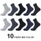 10 Pairs/Lot Men Bamboo Fiber Socks 2020 Hot Compression Autumn Long Black Business Casual Man Dress Sock Gifts Plus Size 42-45