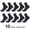 10 Pairs/Lot Men Bamboo Fiber Socks 2020 Hot Compression Autumn Long Black Business Casual Man Dress Sock Gifts Plus Size 42-45