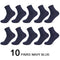 10 Pairs/Lot Men Bamboo Fiber Socks 2020 Hot Compression Autumn Long Black Business Casual Man Dress Sock Gifts Plus Size 42-45