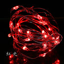 Battery-powered cork bottle light 1m / 2m DIY LED light bar light birthday party wine bottle stopper light bar (without battery)