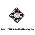 4010 fan 12v 24v ender 3 fan 40mm fan 2 pin oil fan dual ball bearing  cooler cooling fan 3d printer parts 4010 40*40*10mm