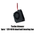 4010 fan 12v 24v ender 3 fan 40mm fan 2 pin oil fan dual ball bearing  cooler cooling fan 3d printer parts 4010 40*40*10mm