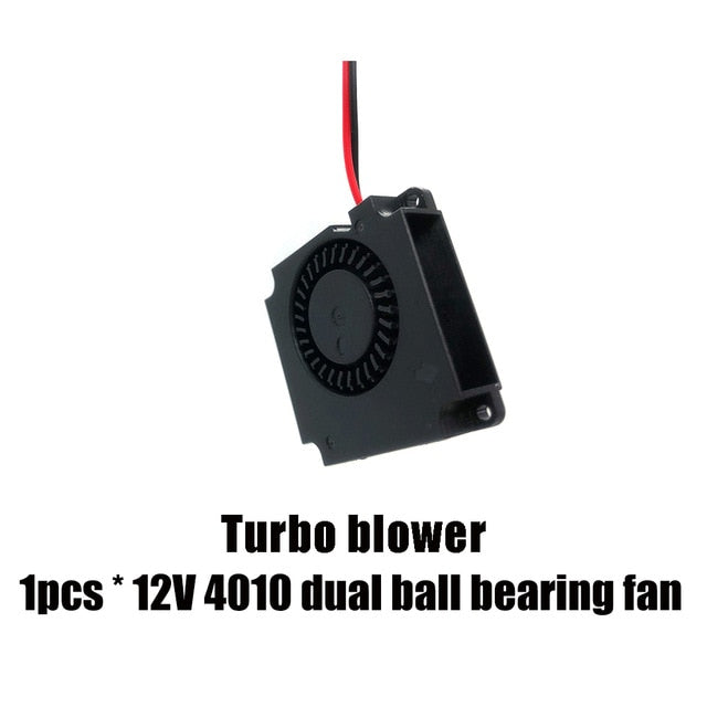 4010 fan 12v 24v ender 3 fan 40mm fan 2 pin oil fan dual ball bearing  cooler cooling fan 3d printer parts 4010 40*40*10mm