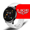 LIGE Fashion Smart Watch Men Women Sport Fitness Tracker for Android ios Heart Rate Blood Pressure Monitor Waterproof smartwatch