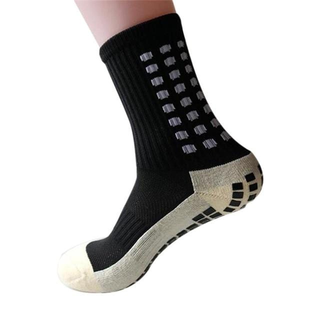 New Sports Anti Slip Soccer Socks Cotton Football Grip socks Men Socks Calcetines (The Same Type As The Trusox)