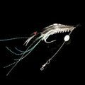 5pcs/Lot Luminous Shrimp Soft Lure Artificial Silicone Bait With Hooks Swivels Lures Set Anzois Sabiki Rigs Fishing Tackle