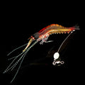 5pcs/Lot Luminous Shrimp Soft Lure Artificial Silicone Bait With Hooks Swivels Lures Set Anzois Sabiki Rigs Fishing Tackle