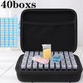 20/40/80 boxs diamond painting box Diamond Embroidery Accessories diamond mosaic Carry Case Container Storage Box Hand Bag Tools