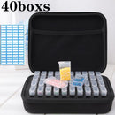 20/40/80 boxs diamond painting box Diamond Embroidery Accessories diamond mosaic Carry Case Container Storage Box Hand Bag Tools