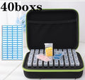 20/40/80 boxs diamond painting box Diamond Embroidery Accessories diamond mosaic Carry Case Container Storage Box Hand Bag Tools