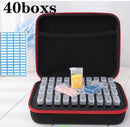 20/40/80 boxs diamond painting box Diamond Embroidery Accessories diamond mosaic Carry Case Container Storage Box Hand Bag Tools