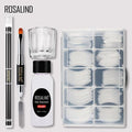 ROSALIND Poly Nail Gel Extension Nail Kit All For Manicure Gel Set Acrylic Solution Water Builder Gel Polish For Nail Art Design