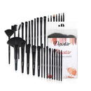 Yuwaku Professional 32Pcs/Set Makeup Brush Foundation Eye Shadows Lipsticks Powder Make Up Brushes Tool Bag Pincel Maquiagem Kit