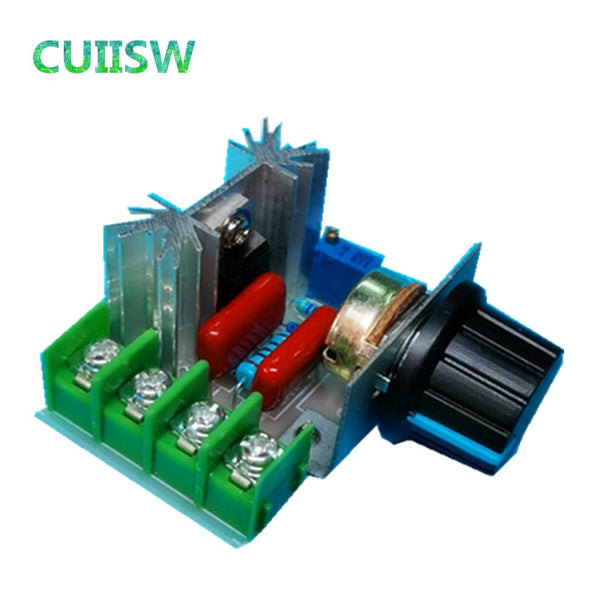 2000W Voltage regulator ac 220V  motor speed control brushless electronic thyristor dimmer temperature control switch