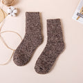 Winter Men's Super Thick Warm High Quality Harajuku Retro Snow Casual Antifreeze Wool Socks 3 Pair
