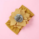 Balleenshiny Infant Child Hair Band Three-dimensional Alloy Rhinestone Crown Headdress Baby Girl Mesh Elastic Headband Turban